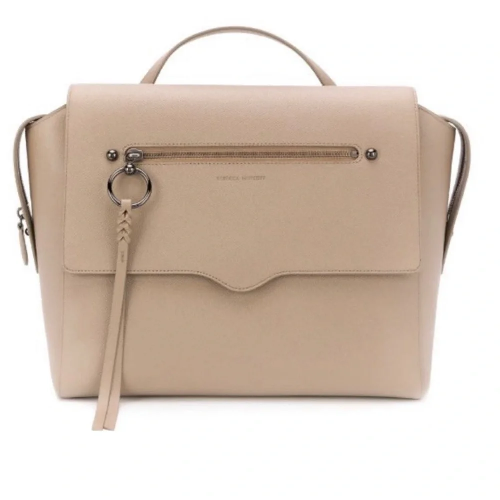 Rebecca Minkoff Beige Leather Backpack